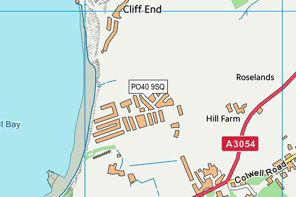 PO40 9SQ map - OS VectorMap District (Ordnance Survey) PO40 9SQ map - OS VectorMap District (Ordnance Survey)