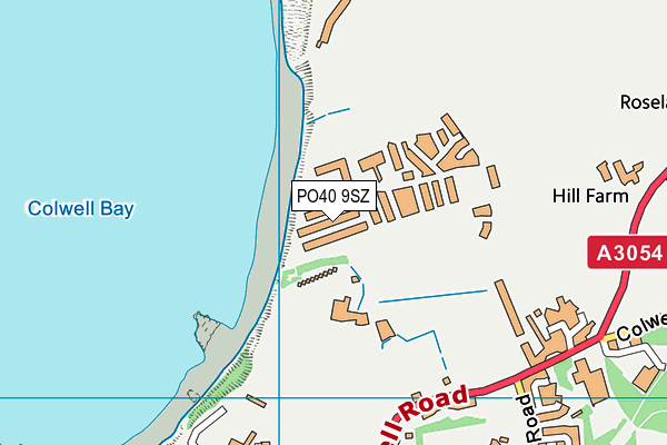 PO40 9SZ map - OS VectorMap District (Ordnance Survey) PO40 9SZ map - OS VectorMap District (Ordnance Survey)