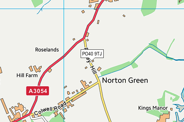 PO40 9TJ map - OS VectorMap District (Ordnance Survey) PO40 9TJ map - OS VectorMap District (Ordnance Survey)