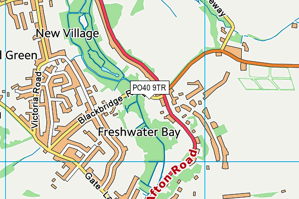 PO40 9TR map - OS VectorMap District (Ordnance Survey) PO40 9TR map - OS VectorMap District (Ordnance Survey)