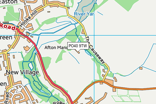 PO40 9TW map - OS VectorMap District (Ordnance Survey) PO40 9TW map - OS VectorMap District (Ordnance Survey)