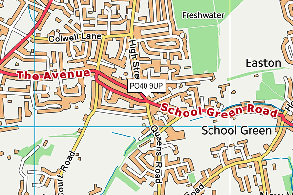 PO40 9UP map - OS VectorMap District (Ordnance Survey) PO40 9UP map - OS VectorMap District (Ordnance Survey)