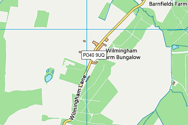 PO40 9UQ map - OS VectorMap District (Ordnance Survey) PO40 9UQ map - OS VectorMap District (Ordnance Survey)