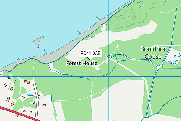 PO41 0AB map - OS VectorMap District (Ordnance Survey) PO41 0AB map - OS VectorMap District (Ordnance Survey)