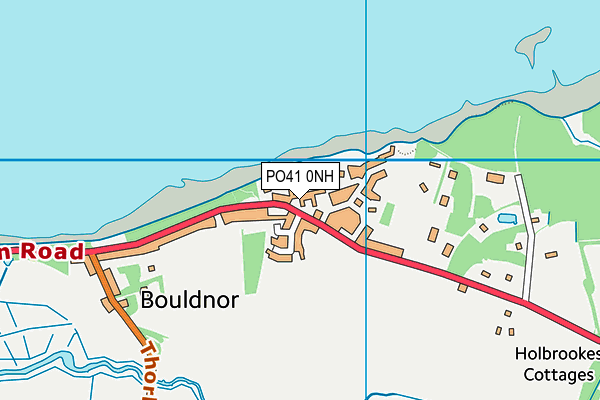 PO41 0NH map - OS VectorMap District (Ordnance Survey) PO41 0NH map - OS VectorMap District (Ordnance Survey)