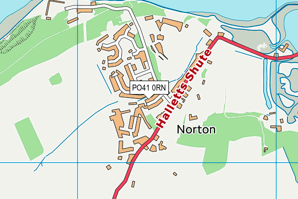 PO41 0RN map - OS VectorMap District (Ordnance Survey) PO41 0RN map - OS VectorMap District (Ordnance Survey)