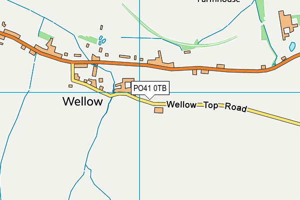 PO41 0TB map - OS VectorMap District (Ordnance Survey)