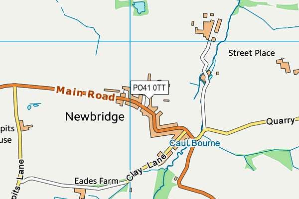 PO41 0TT map - OS VectorMap District (Ordnance Survey) PO41 0TT map - OS VectorMap District (Ordnance Survey)