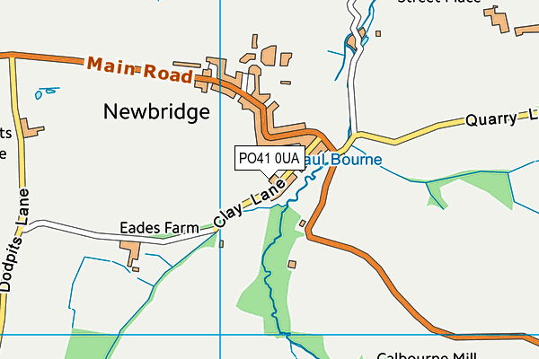 PO41 0UA map - OS VectorMap District (Ordnance Survey) PO41 0UA map - OS VectorMap District (Ordnance Survey)