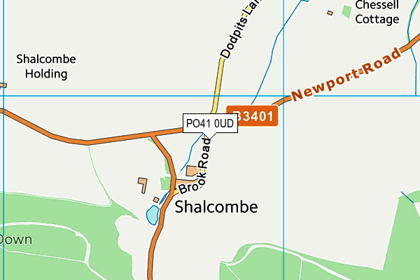 PO41 0UD map - OS VectorMap District (Ordnance Survey) PO41 0UD map - OS VectorMap District (Ordnance Survey)