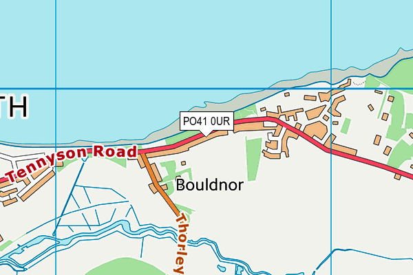 PO41 0UR map - OS VectorMap District (Ordnance Survey) PO41 0UR map - OS VectorMap District (Ordnance Survey)