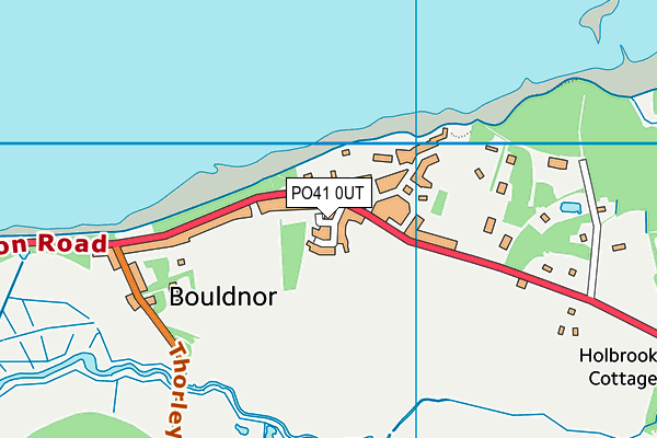 PO41 0UT map - OS VectorMap District (Ordnance Survey) PO41 0UT map - OS VectorMap District (Ordnance Survey)
