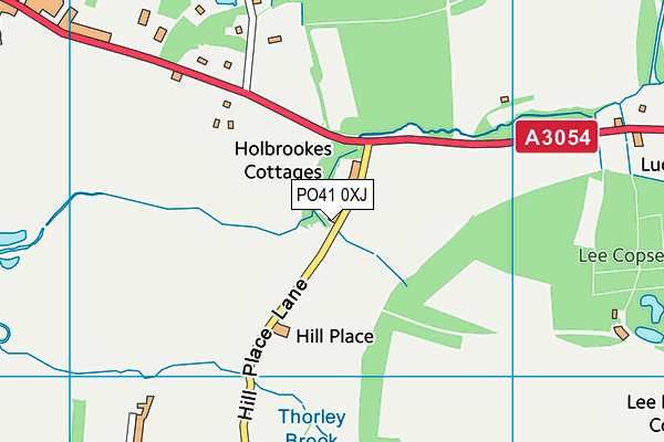 PO41 0XJ map - OS VectorMap District (Ordnance Survey) PO41 0XJ map - OS VectorMap District (Ordnance Survey)