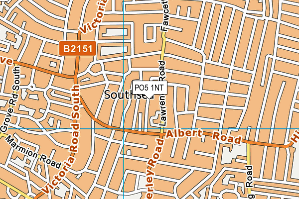PO5 1NT map - OS VectorMap District (Ordnance Survey) PO5 1NT map - OS VectorMap District (Ordnance Survey)
