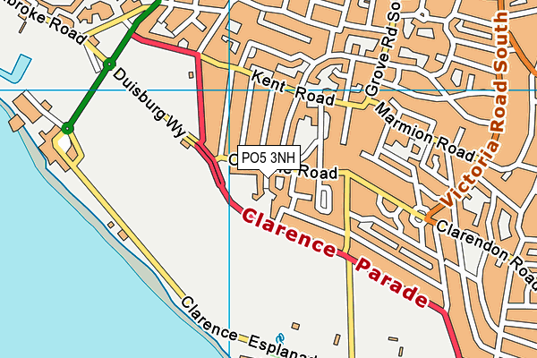 PO5 3NH map - OS VectorMap District (Ordnance Survey) PO5 3NH map - OS VectorMap District (Ordnance Survey)