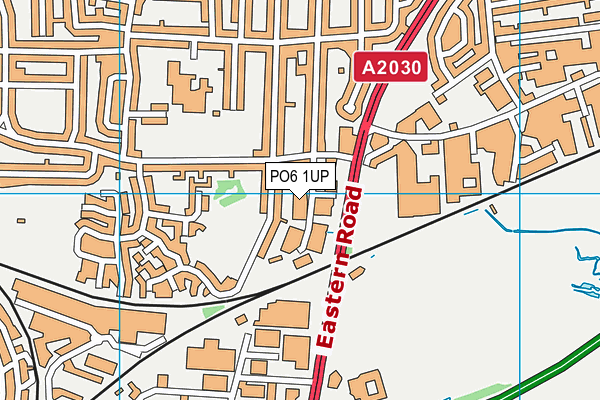 PO6 1UP map - OS VectorMap District (Ordnance Survey) PO6 1UP map - OS VectorMap District (Ordnance Survey)