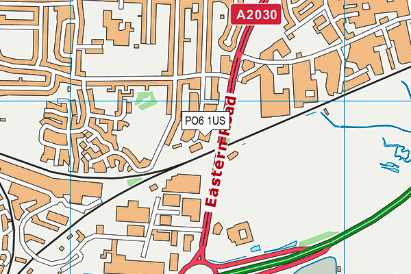 PO6 1US map - OS VectorMap District (Ordnance Survey) PO6 1US map - OS VectorMap District (Ordnance Survey)