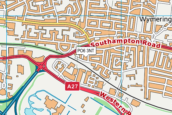 PO6 3NT map - OS VectorMap District (Ordnance Survey) PO6 3NT map - OS VectorMap District (Ordnance Survey)