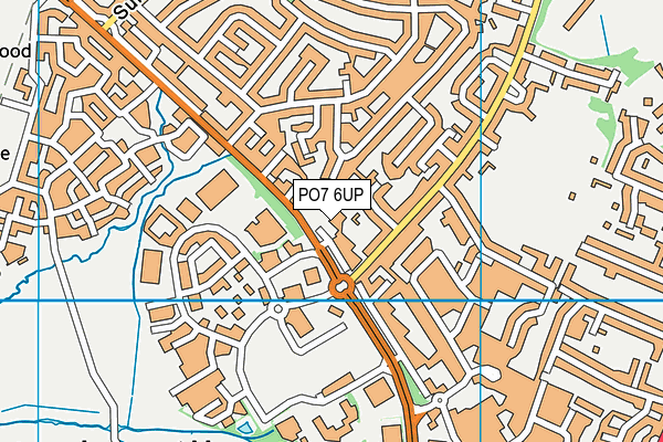 PO7 6UP map - OS VectorMap District (Ordnance Survey) PO7 6UP map - OS VectorMap District (Ordnance Survey)