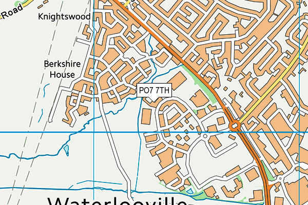 PO7 7TH map - OS VectorMap District (Ordnance Survey) PO7 7TH map - OS VectorMap District (Ordnance Survey)