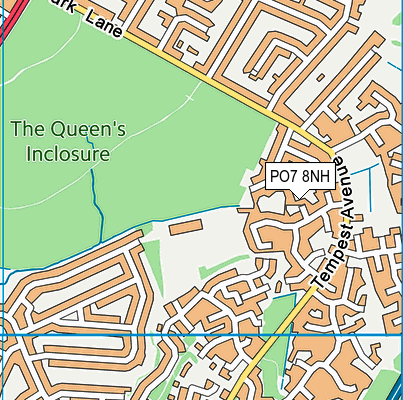 PO7 8NH map - OS VectorMap District (Ordnance Survey) PO7 8NH map - OS VectorMap District (Ordnance Survey)
