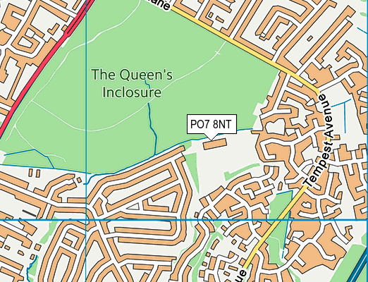 PO7 8NT map - OS VectorMap District (Ordnance Survey) PO7 8NT map - OS VectorMap District (Ordnance Survey)