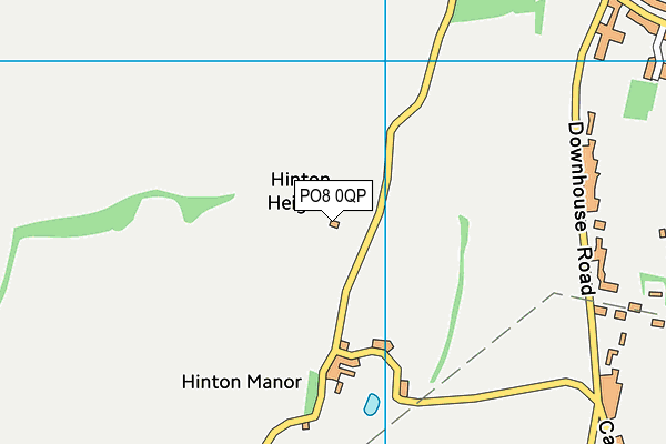PO8 0QP map - OS VectorMap District (Ordnance Survey) PO8 0QP map - OS VectorMap District (Ordnance Survey)