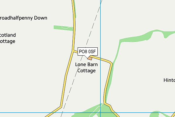 PO8 0SF map - OS VectorMap District (Ordnance Survey) PO8 0SF map - OS VectorMap District (Ordnance Survey)