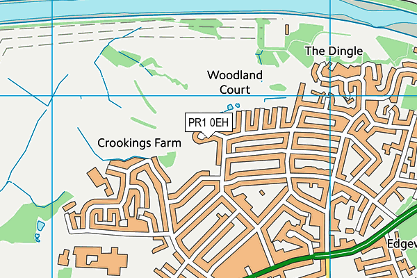 PR1 0EH map - OS VectorMap District (Ordnance Survey) PR1 0EH map - OS VectorMap District (Ordnance Survey)