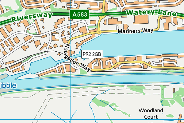 PR2 2GB map - OS VectorMap District (Ordnance Survey) PR2 2GB map - OS VectorMap District (Ordnance Survey)