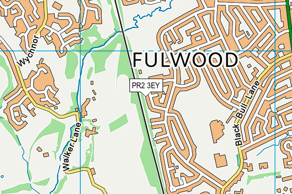 PR2 3EY map - OS VectorMap District (Ordnance Survey) PR2 3EY map - OS VectorMap District (Ordnance Survey)