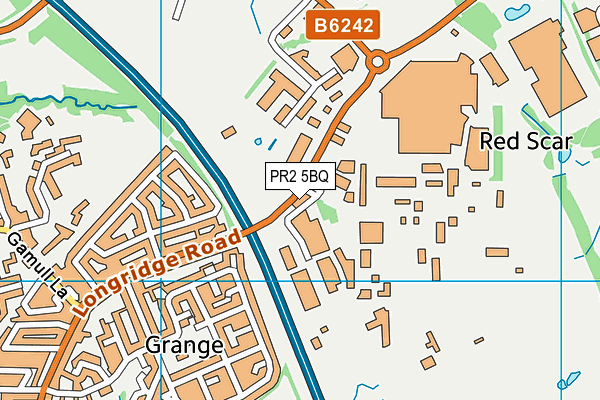 PR2 5BQ map - OS VectorMap District (Ordnance Survey) PR2 5BQ map - OS VectorMap District (Ordnance Survey)