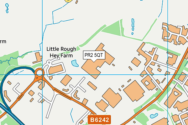 PR2 5QT map - OS VectorMap District (Ordnance Survey) PR2 5QT map - OS VectorMap District (Ordnance Survey)