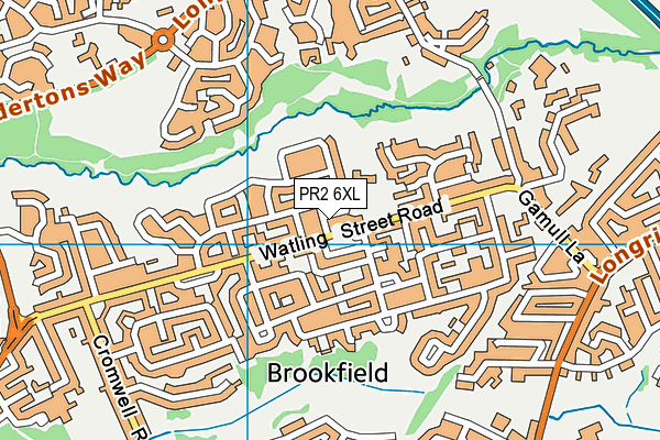 PR2 6XL map - OS VectorMap District (Ordnance Survey) PR2 6XL map - OS VectorMap District (Ordnance Survey)