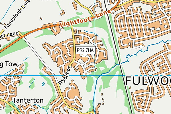 PR2 7HA map - OS VectorMap District (Ordnance Survey) PR2 7HA map - OS VectorMap District (Ordnance Survey)