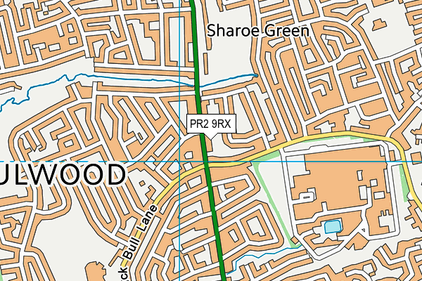 PR2 9RX map - OS VectorMap District (Ordnance Survey) PR2 9RX map - OS VectorMap District (Ordnance Survey)