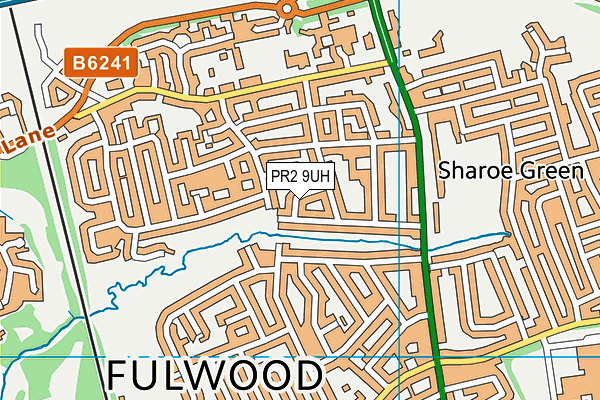 PR2 9UH map - OS VectorMap District (Ordnance Survey) PR2 9UH map - OS VectorMap District (Ordnance Survey)