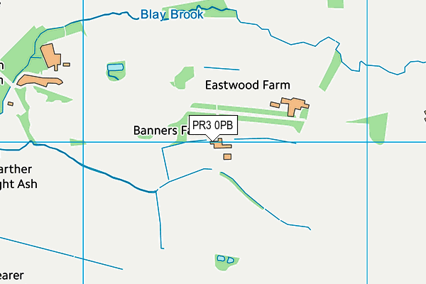 PR3 0PB map - OS VectorMap District (Ordnance Survey) PR3 0PB map - OS VectorMap District (Ordnance Survey)
