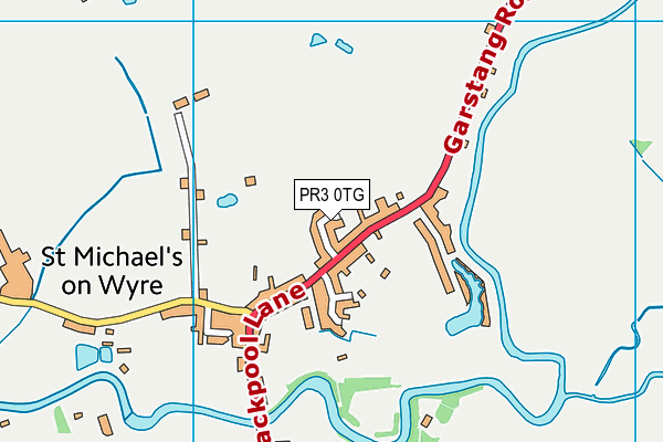PR3 0TG map - OS VectorMap District (Ordnance Survey) PR3 0TG map - OS VectorMap District (Ordnance Survey)