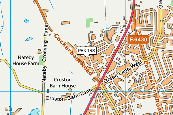 PR3 1RS map - OS VectorMap District (Ordnance Survey) PR3 1RS map - OS VectorMap District (Ordnance Survey)