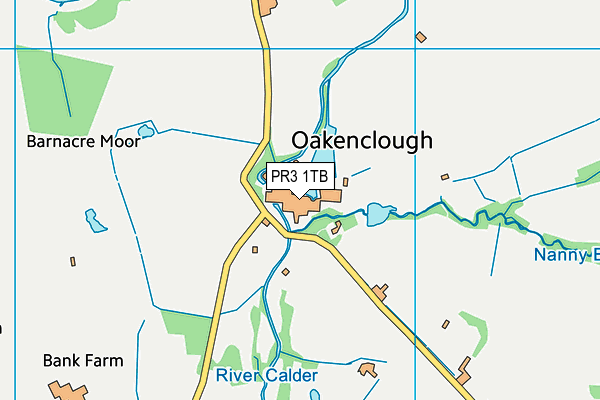 PR3 1TB map - OS VectorMap District (Ordnance Survey) PR3 1TB map - OS VectorMap District (Ordnance Survey)