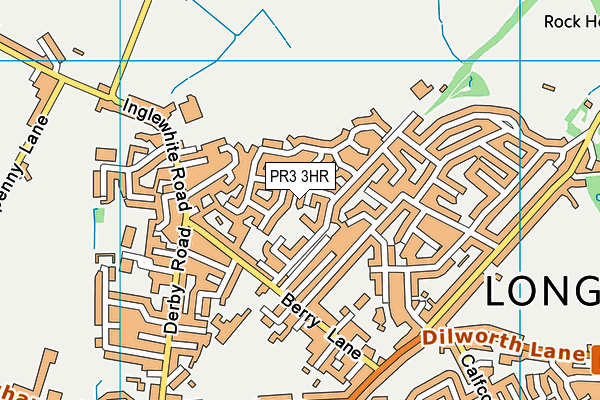 PR3 3HR map - OS VectorMap District (Ordnance Survey) PR3 3HR map - OS VectorMap District (Ordnance Survey)