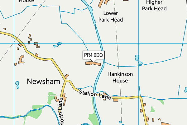 PR4 0DQ map - OS VectorMap District (Ordnance Survey) PR4 0DQ map - OS VectorMap District (Ordnance Survey)