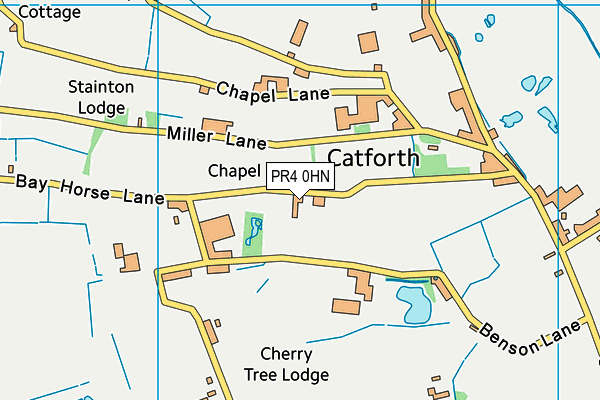 PR4 0HN map - OS VectorMap District (Ordnance Survey) PR4 0HN map - OS VectorMap District (Ordnance Survey)