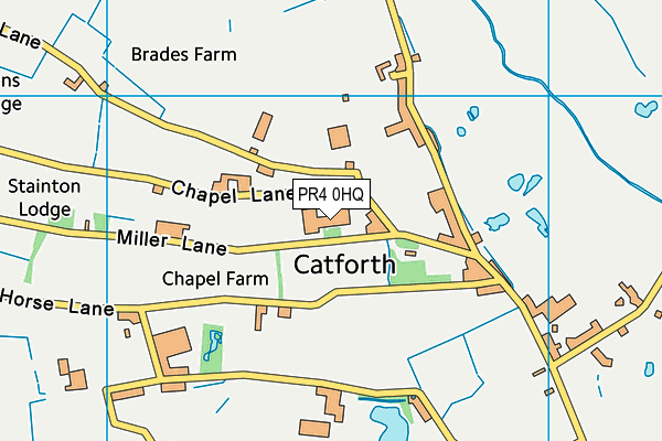 PR4 0HQ map - OS VectorMap District (Ordnance Survey) PR4 0HQ map - OS VectorMap District (Ordnance Survey)