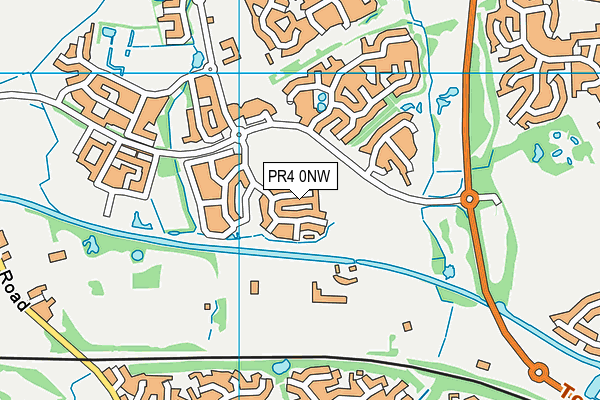 PR4 0NW map - OS VectorMap District (Ordnance Survey) PR4 0NW map - OS VectorMap District (Ordnance Survey)