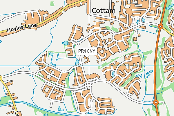 PR4 0NY map - OS VectorMap District (Ordnance Survey) PR4 0NY map - OS VectorMap District (Ordnance Survey)