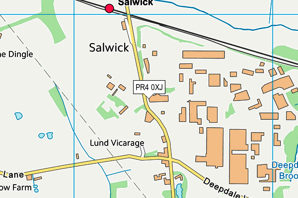 PR4 0XJ map - OS VectorMap District (Ordnance Survey) PR4 0XJ map - OS VectorMap District (Ordnance Survey)