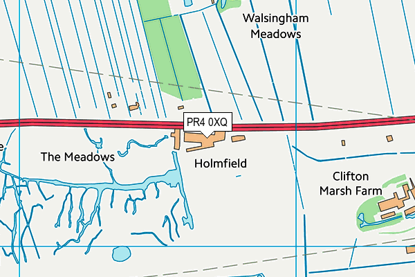 PR4 0XQ map - OS VectorMap District (Ordnance Survey) PR4 0XQ map - OS VectorMap District (Ordnance Survey)
