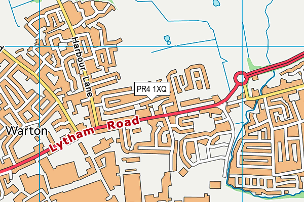 PR4 1XQ map - OS VectorMap District (Ordnance Survey) PR4 1XQ map - OS VectorMap District (Ordnance Survey)
